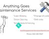 Anything Goes Maintenance