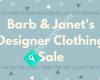 Barb & Janet's Designer Wear Sale