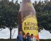 Giant Lemon & Paeroa Bottle