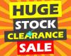 Huge Stock Clearance Sale