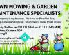 Lawn Mowing & Garden Maintenance Specicalists