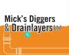 Mick's Diggers & Drainage Ltd - Registered Drainlayer