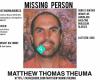 Missing Person - Matthew Thomas Theuma