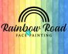 Rainbow Road Face Painting