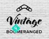 Vintage Boomeranged