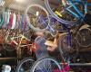 Cycle Saloon - community bicycle recycling workshop