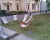 Deck Chairs On North Terrace
